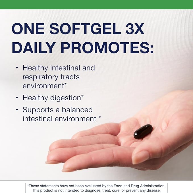 Metagenics CandiBactin-AR - Concentrated Aromatic Essential Oils for Candida Support* - Thyme Oil & Oregano Oil - Gut Health Supplements* - Intestinal Microbial Balance* - Gluten-Free - 60 Softgels