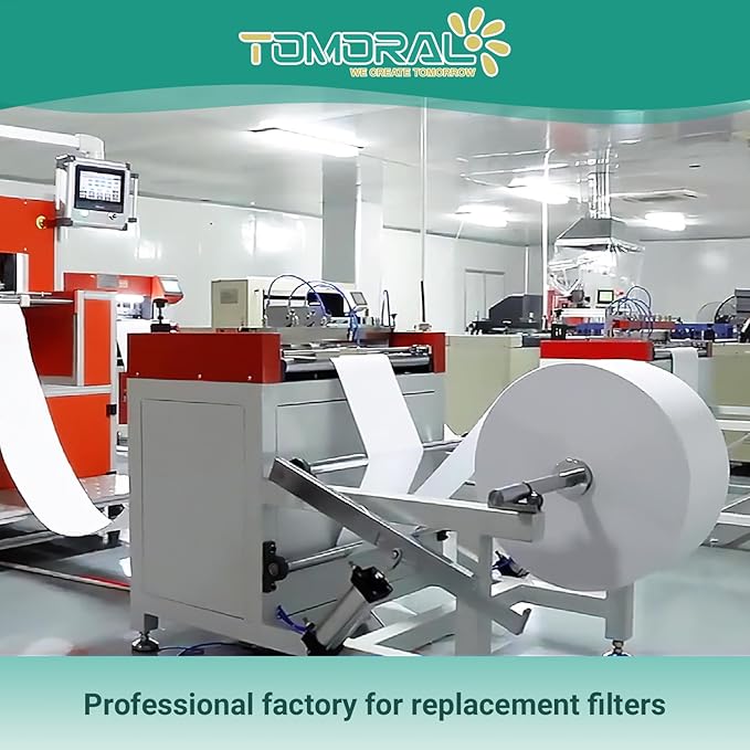 C545 Replacement Filter S Compatible with Winix C545 Air Purifier, Part# 1712-0096-00 and 2522-0058-00, 2 True HEPA (H13) Filter + 8 Activated Carbon Filters