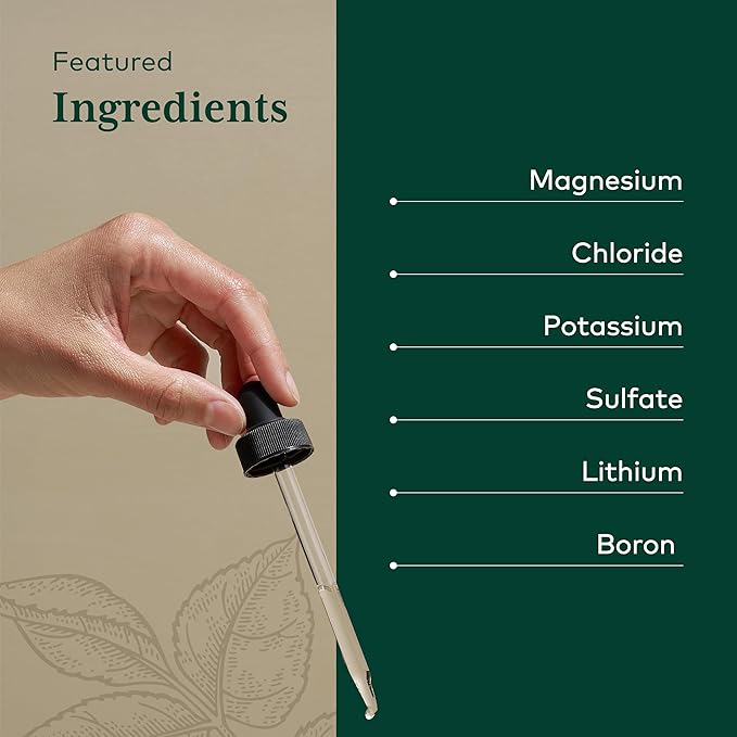 Gaia Herbs Pro Liquid Magnesium with Trace Minerals - Cellular Energy & DNA Production Support Supplement - Liquid Health Supplement with Boron Lithium Orotate & Potassium - 4 fl oz (48 Servings)