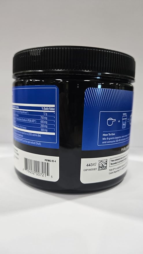 Workout Complex - NSF Certified for Sport Pre Workout Powder - L-tyrosine, Acetyl L-Carnitine, Creatine & Caffeine to Support Workout Recovery, Energy and Focus (6.3 oz)