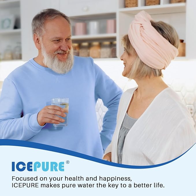 ICEPURE 5 Micron 10”*4.5'' Whole House Sediment String Wound Water Filter Replacement filter for 84637, WPX5BB97P, PC10, 355214-45, 355215-45, WP10BB97P, WP5BB97P, 3PACK