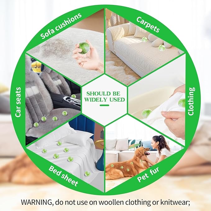 Reusable Washing Machine Lint Balls - Ideal for Removing Hair, Lint, and Dust from Laundry