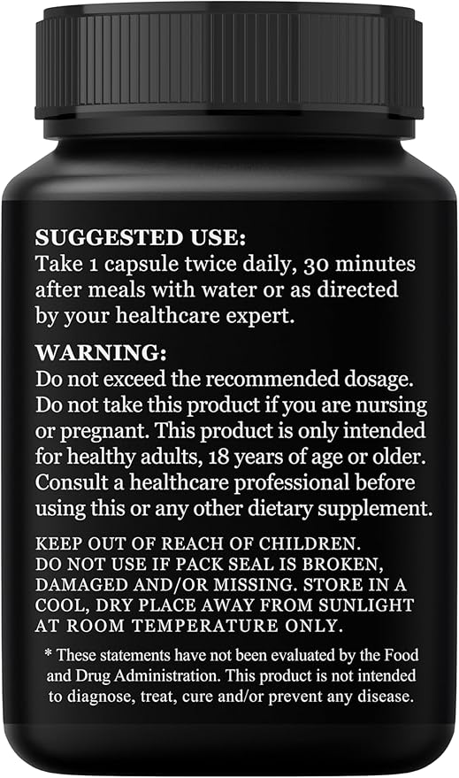 Terminalia Arjuna Bark Extract Capsules | 90 Veg Caps 400mg | Natural Blood-Pressure Maintenance | Cardiovascular Heart Support | Non-GMO & Gluten Free | Ayurvedic Supplement | 45 Days Supply
