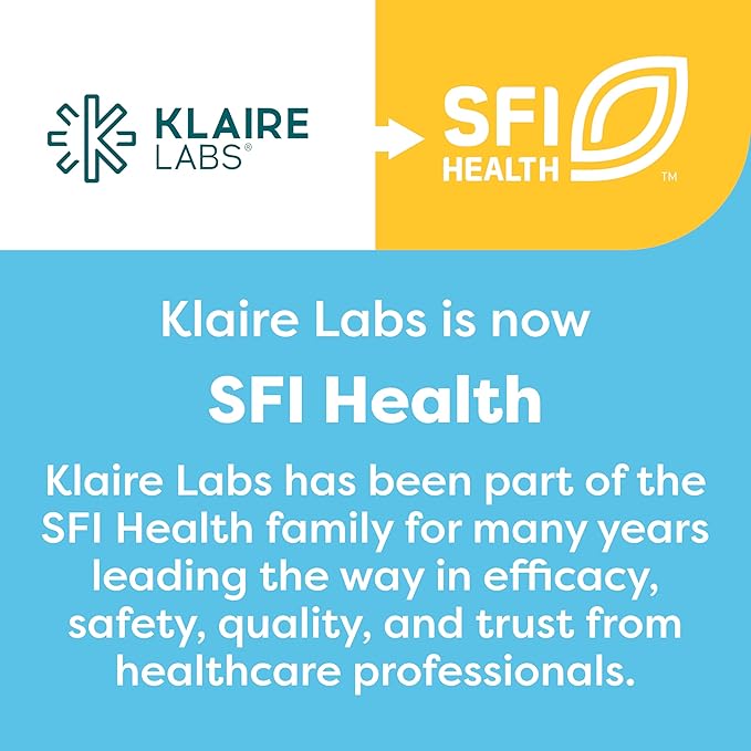 Klaire Labs SFI Health Strontium - Hypoallergenic 300 Milligrams Bioavailable Strontium Citrate for Bone & Tissue Support (100 Capsules)
