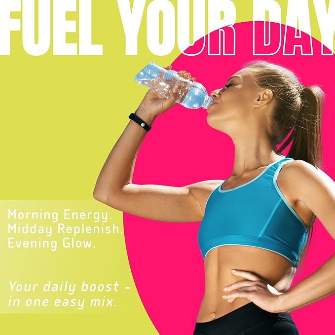 Electrolyte Powder Packets with 10g Protein & Collagen - Hydration Packets - Zero Sugar, NO Fillers, NO Carbs | Tropical Pineapple | 40 Calories | Keto & Paleo | Pack of 15
