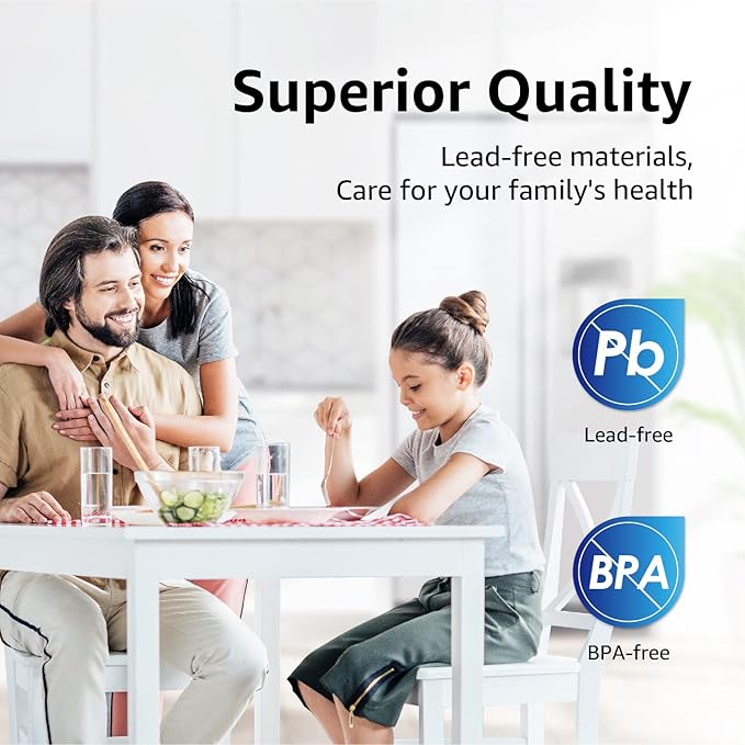 Overbest DA29-00003G Refrigerator Water Filter, Replacement for Samsung DA29-00003G, DA29-00003B, DA29-00003A, Aqua-Pure Plus, HAFCU1