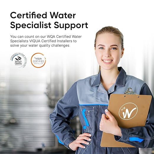 WECO TINY-50 Reverse Osmosis Water Filter System - Compact 4-Stage RO Filtration with TFC Membrane and Lead-Free Faucet - Includes Water Tank