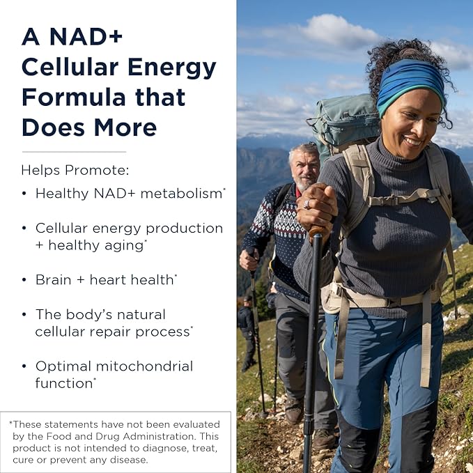 Designs for Health Mito-NR - Nicotinamide Riboside (NAD Supplement) with COQ10 + Trans Geranylgeraniol - NR + GG Supplement for Mitochondrial Cell Health Support (60 Capsules)