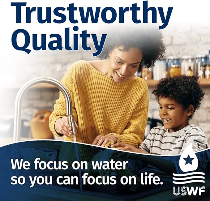 5 Micron 20 Inch x 4.5 Inch | 2-Pack Pleated Polyester Whole House Sediment Replacement Cartridge | Compatible with Watts WPC5FF20, Hydronix SPC-45-2005 | Made in the USA, US Water Filters