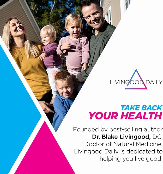 Livingood Daily Collagen + Joint Support, Grass Fed Multi Collagen Peptides I III V X with Hyaluronic Acid, Joint Support Supplement for Women & Men, Hair Skin Nails, Keto & Gluten Free, 120 Capsules