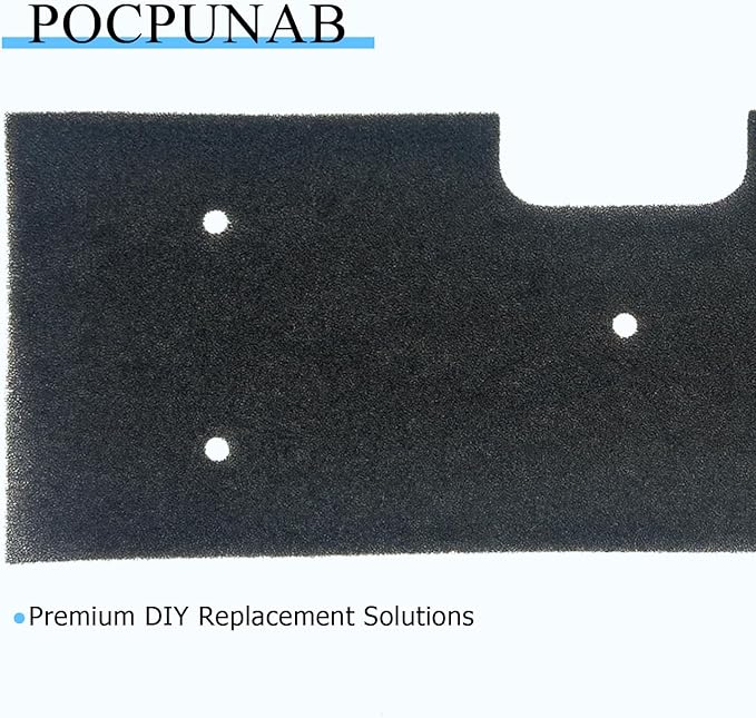 WH01X35719 Lint Filters Compatible with GE Washer Dryer Combo Foam Filter for General Electric Profile PFQ97HSPV0DS Washer/Dryer Combo Replacement Parts Washable Filter Cotton Sponge, 4 Pack