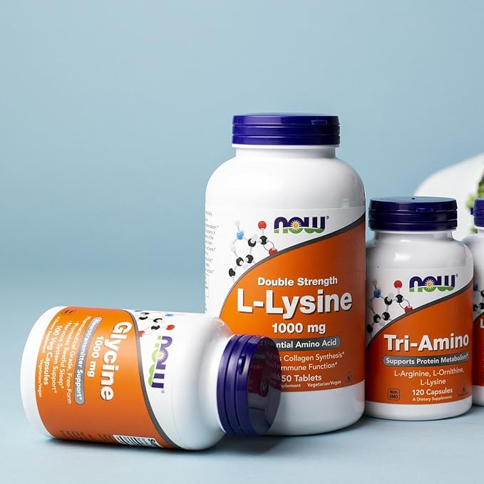 NOW Foods Glycine 1000mg, Free-Form Pharmaceutical Grade, Neurotransmitter Support*, Promotes restful Sleep*, Gluten Free, Vegan, Kosher 200 Vegetarian Capsules (Pack of 1)