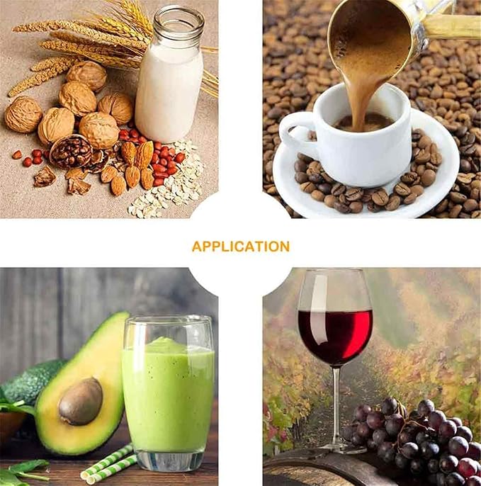 200 Micron Premium Fine Mesh Food Grade Nut Milk Bag for Almond Milk/Soy Milk/Yogurt/Juice - Fine Mesh Nylon Cheesecloth & Cold Brew Coffee Filter, 10" x 12" - Extra thick (1)