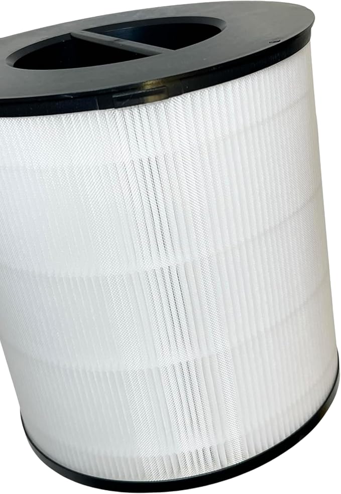 Nispira 12030 Replacement Filter for Clorox Air Purifier 11030 11031 Medium Room 3-in-1 True HEPA Activated Carbon Removes Smoke, VOCs, Odor. 1 Pack