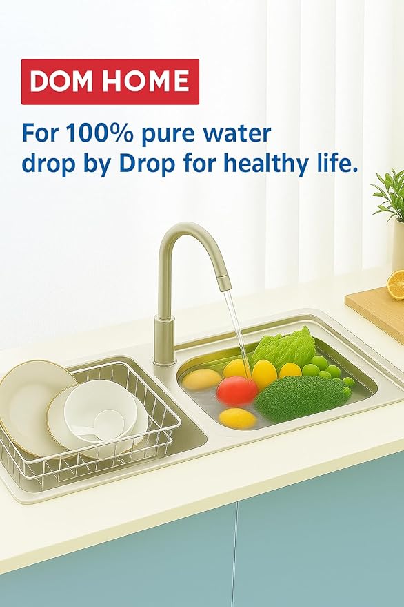 5 micron water filter 10 x 2.5 whole house water filter cartridge – PS 1005 S Spun Polypropylene Sediment Filter Replacement–High-Flow Pre-Filter for RO & Under Sink Water Filter(Pack of 4)