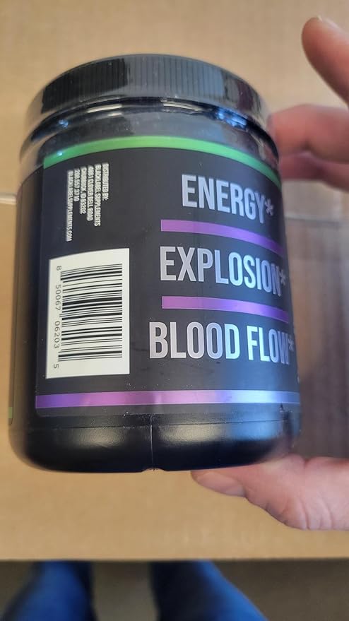 BLACKLABEL Supplements PRE-Game Pre Workout Powder, Lime Rickey (40 Servings) – NSF Certified for Sport – Customizable 150mg Caffeine for Energy and Focus – Low-Stimulant Pre Workout for Men and Women