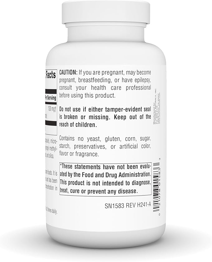 Source Naturals DMAE, Dimethylaminoethanol Bitartrate - Supports Mental Concentration - 200 Capsules