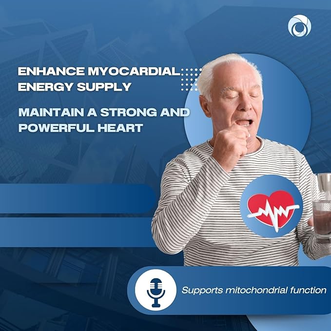 Coenzyme Q10 Supplement,Omega3 Supplement,Ultra High Absorption,with COQ10 and Omega3 400mg,4xutilization Rate,Enhancing Heart Health and Brain Health,for Cardiovascular,Energy,Cellular Health