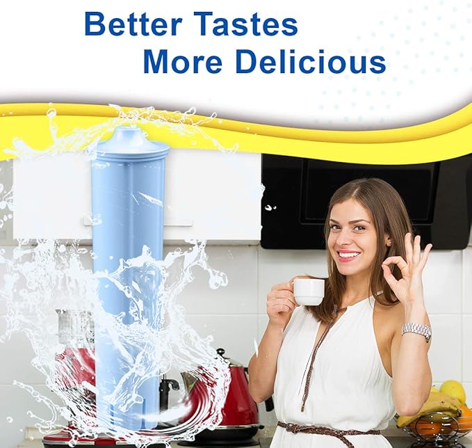 Coffee Machine Water Filter Replacement,Compatible With Jura Blue 67007, 71311, 71312,Jura Espresso Impressa F8, F7(3 Pack)