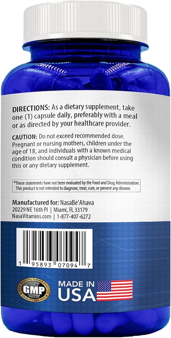 Quercetin 500mg Capsules | Vegan Friendly Quercetin Dihydrate High Potency Antioxidant Supplement for Skin Heart and Immune Support | Gluten-Free | Made in the USA in GMP Facilities (200 Servings)