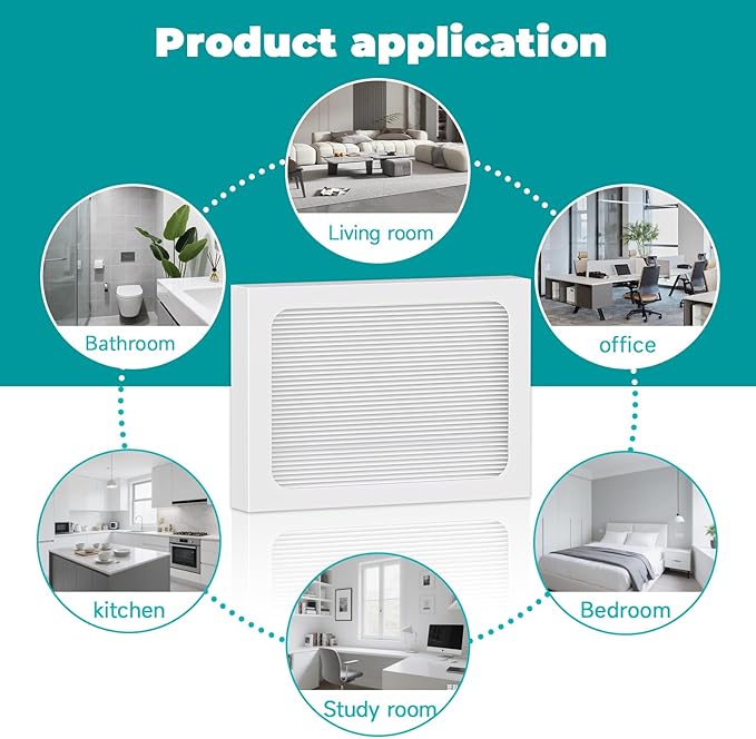 2-Pack 9 x 11 x 1 MERV 13 Replacement Dehumidifier Filter Compatible with Santa Fe Compact70, Ultra70, Element, Compact2, UA 65H dehumidifier Models