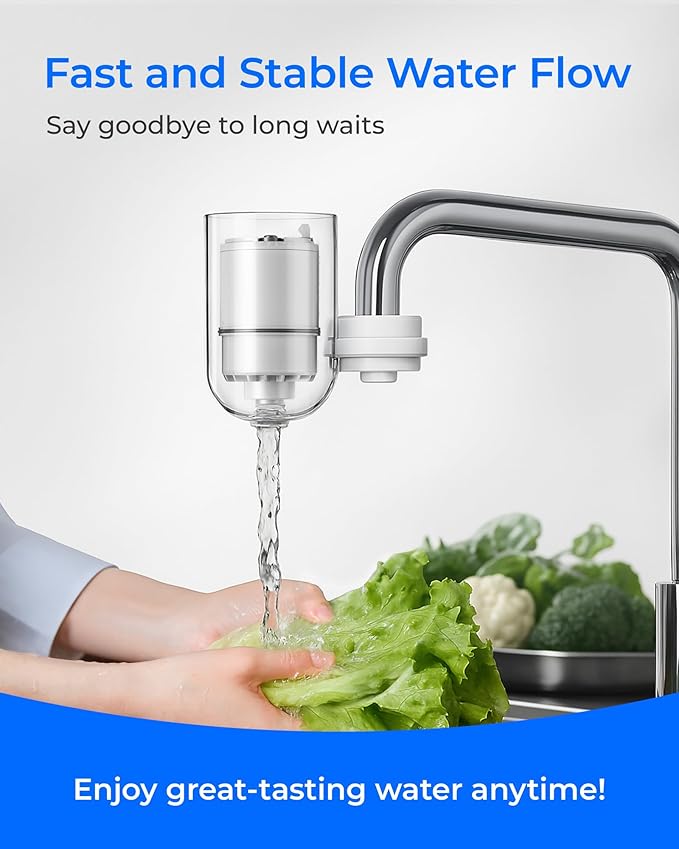 Waterdrop RF3375 NSF Certified Water Filter, Replacement for Pur® PUR® PLUS RF3375 (RF33752V2) Faucet Water Filter (Pack of 3),Model No.: WD-C08B