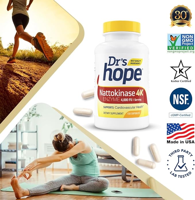 Nattokinase 4000 FU - 150 Vegan Capsules