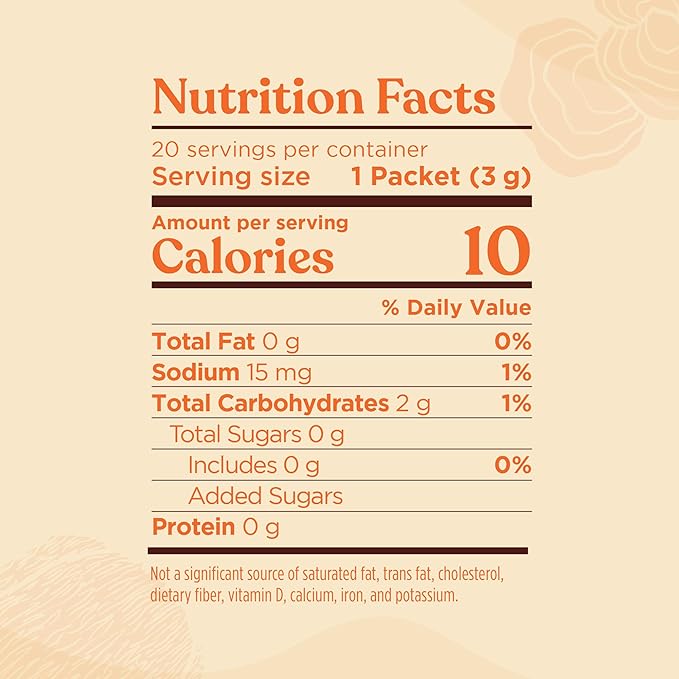 Four Sigmatic Lion's Mane Elixir Mushroom Coffee Alternative | Organic Lion's Mane Mushroom Powder, Rhodiola & Rose Hips | Immune & Memory Support | Paleo | Pack of 20