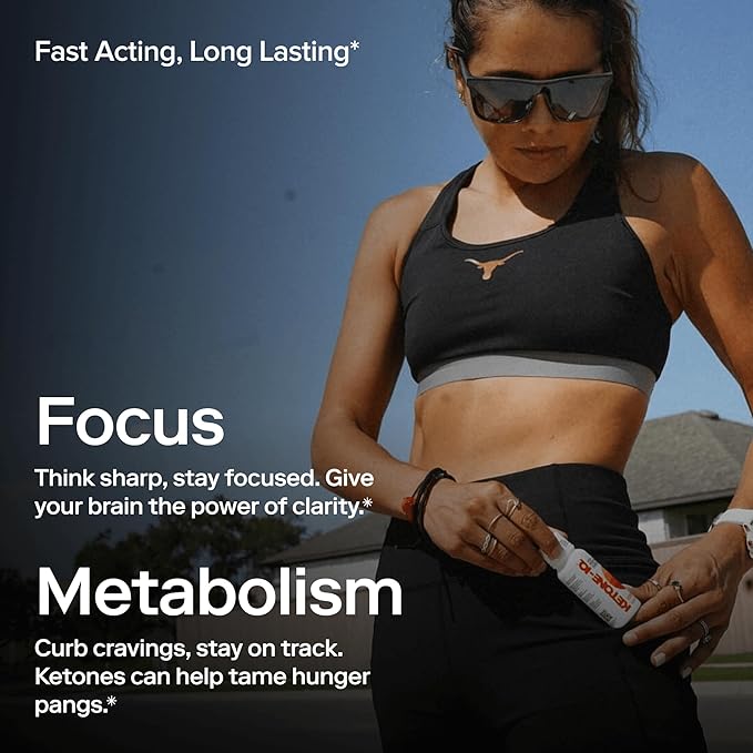 Exogenous Ketone Energy Shots with Caffeine - 24 Pack of Green Tea Caffeine Shots with 5g Bioidentical Ketones and B Vitamins - Fast Acting, On The Go Clean Energy Drink (Green Apple)