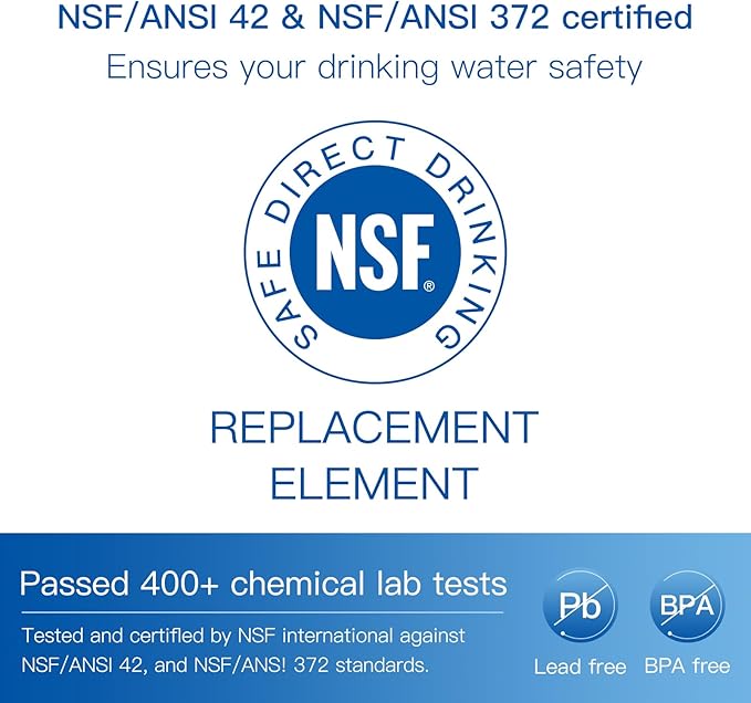 Alkaline Water Filters Replacement for Brita® Pitchers & Dispensers, Classic 35557, OB03 Mavea® 107007, & More, 1 Year Filter Supply, Fits Brita Classic, Mavea Classic