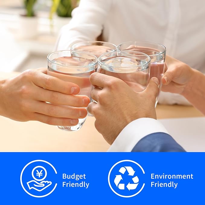 Lifefilter Replacement for DA97-17376B Water Filter, Compatible with HAF-QIN, HAF-QIN/EXP, DA97-08006C, RF23M8070SG, RF23M8070SR, RF23M8090SG, RF23M8090SR, RF23M8570SR, RF23M8590SG (3 Pack)