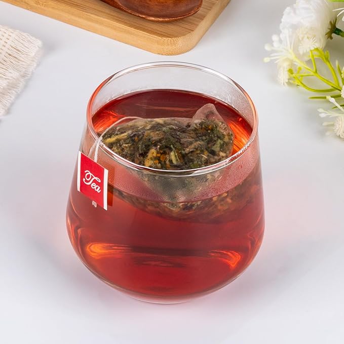 Liver Detox Tea Natural, Liver Cleanse Detox & Repair Dandelion Milk Thistle Tea Support Kidney Health, 10 Precious Ingredients Formula Herbal Teabags for Men & Women (2 Pack/30 Bags)