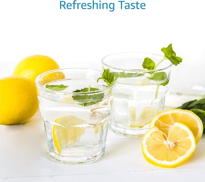 AQUA CREST GXRTQR Inline Water Filter, NSF Certified, Compatible with GE GXRTQR, GXRTQ System, Reduces Chlorine, Fluoride, Limescale and More, for Refrigerator, Icemaker, RVs (3 Filters)