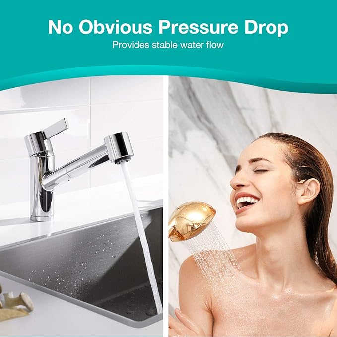 SimPure 10" x 4.5" Whole House Sediment Water Filter, 5 Micron 10" BB Water Filter Replacement Cartridge Compatible with W15-PR, HD-950A, GXWH35F, GXWH30C, FP15B, DGD-5005, GDA-7505-BB (8 Pack)