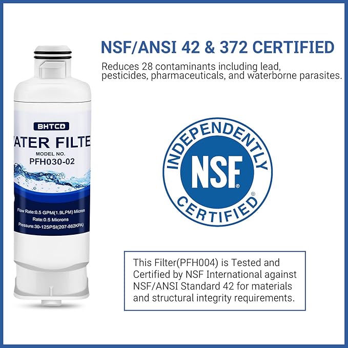 Water Filter Replaces Sam&sung Model RF23BB8600QL/ RF30BB6600QL/ RF30BB660012/ RF30BB6200QL/ RF29BB860012/ RS28CB760012(AA Included) Refrigerator Replacement- 2 PCS