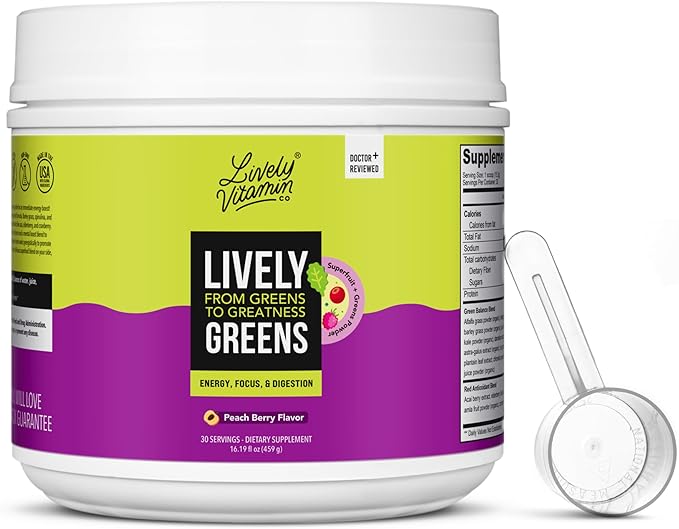 LIVELY VITAMIN CO Lively Greens - 16.19oz