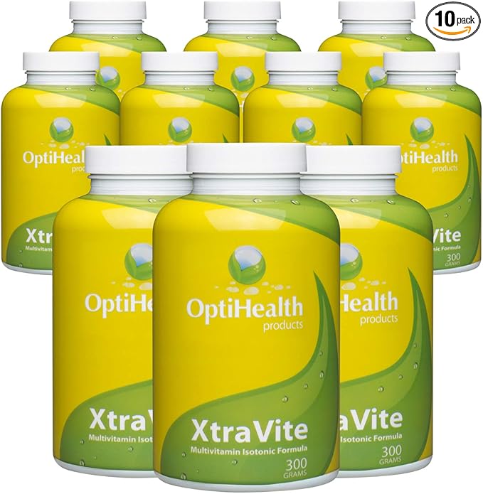 XtraVITE Isotonic Multivitamin - 100% Essential Vitamins and Minerals - Pack of 10