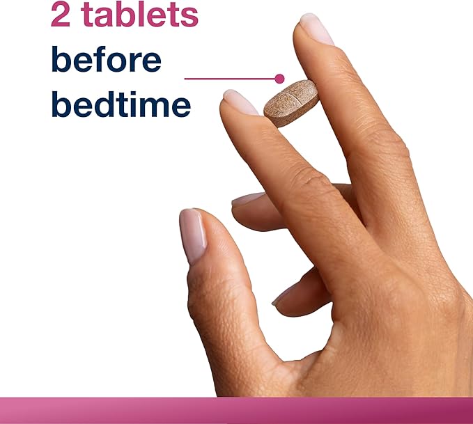 Metagenics HerWellness Recharge Overnight - Women's Sleep Support Supplement with Magnesium, Holy Basil, Vitamins & Zinc* - Aids Calm & Relaxation* - 60 Tablets