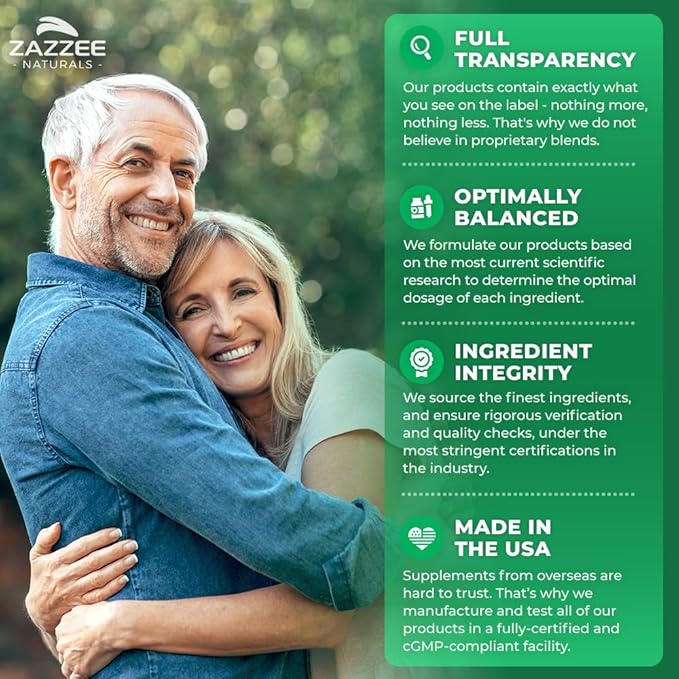 Zazzee High Absorption Calcium D-Glucarate, 500 mg per Capsule, 3 mg BioPerine for Enhanced Absorption, 100 Vegan Capsules, Plus Broccoli 10:1 Extract, 100% Vegetarian, CDG, All-Natural and Non-GMO