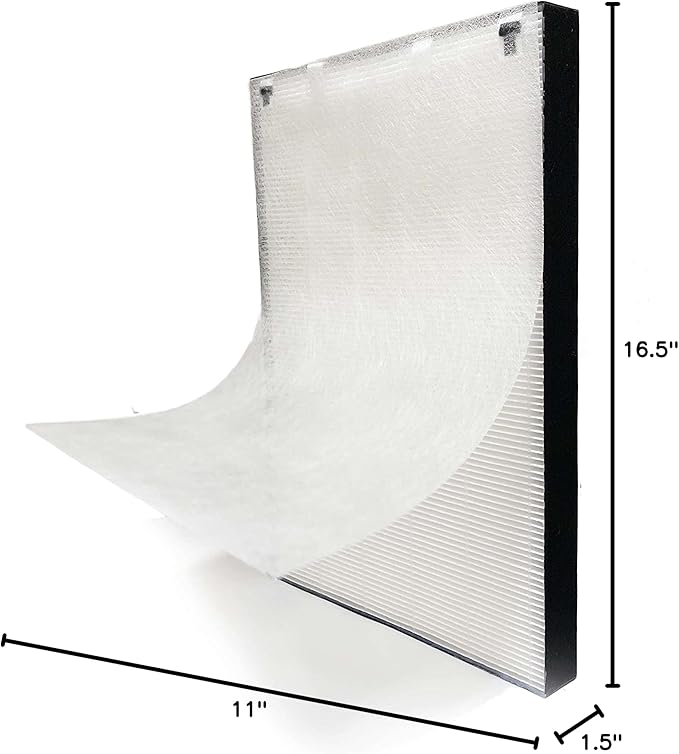 Nispira Air320 Air220 2678 True HEPA Replacement Filter for Bissell Air Purifier 220/320 2609a. 2768a, 1 Pack