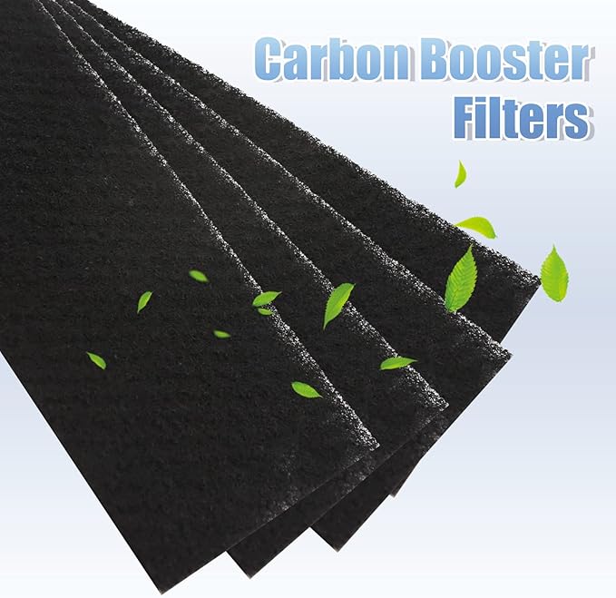 AER1 Filter 2 HEPA Filters and 4 Carbon Booster Filters, Replacement for Holmes HAP242 HAP412 HAP422 HAP424, Replacement for Bionaire BAP260 BAP520 6 Pack