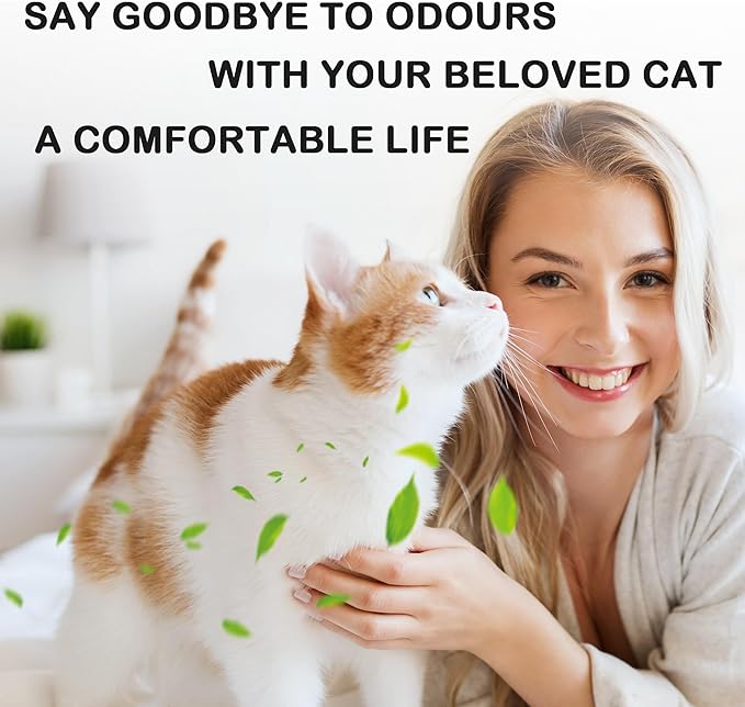 2xThickened and Durable 8 Pack Carbon Filters Compatible with Litter Robot 3 Replacement Filters for Absorbing Odors Control Damp from Pets and Keep Home Fresh