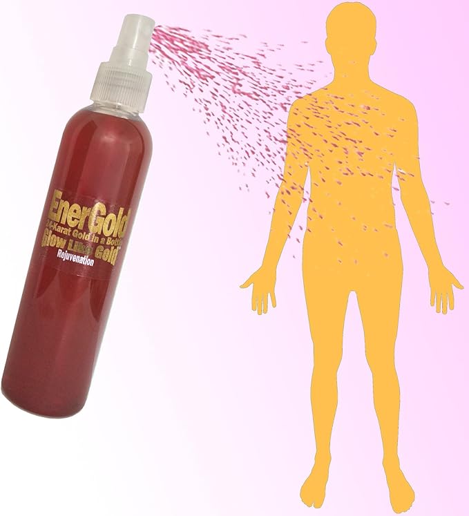 EnerGold® 99.99%-Pure Ultraconcentrated 200-ppm Ruby-Red Colloidal Gold. Deflect Radiation & EMFs, Repair DNA, Regenerate Pineal Gland, Rejuvenate All Tissues of The Body, Energize Your Aura,...