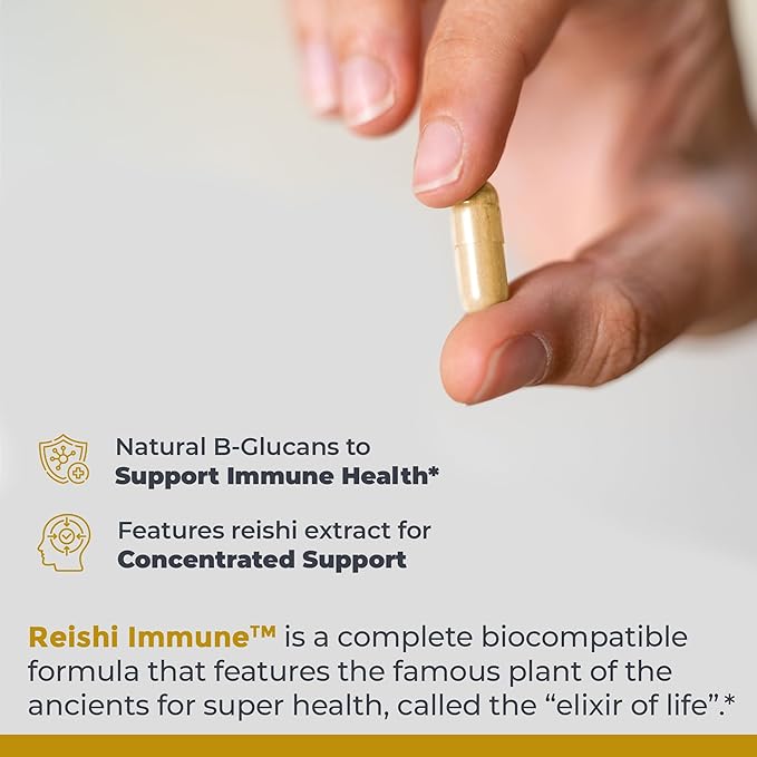 Premier Research Labs Reishi Immune Support Supplement- Reishi Mushroom Capsules, Organic Reishi Mushroom Extract for Women and Men, Contains Red Algae, Turmeric, Milk Thistle - 90 Pure Vegan Capsules