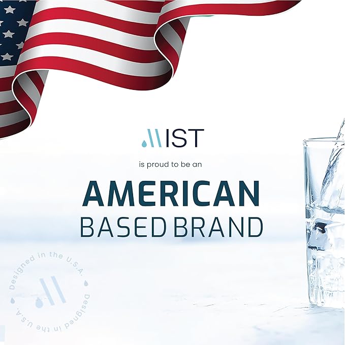 Mist Filtered Shower Head, Revitalizing 15 stage Shower Filter Combo, Improves The Condition of Your Skin & Hair, Shower Water Softener with High Output, Chrome - Shower filter for Hard Water