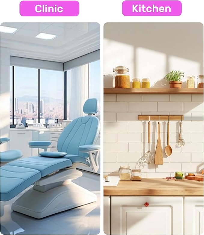 G200/G200S Replacement Filter Compatible with Ganiza G200S/G200 Air Purifier, 3-stage Filtration with Activated Carbon Filter, 2 Count,Yellow