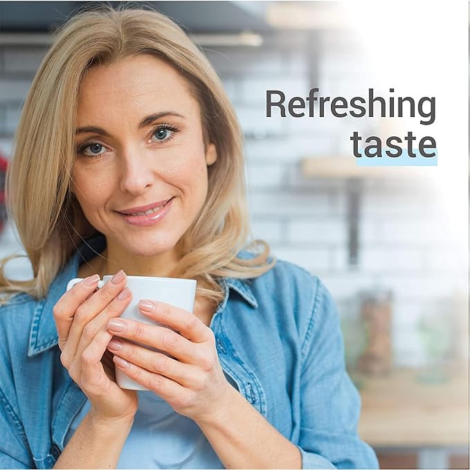 AQUA CREST Coffee Filter, Replacement for Jura® Filter Clearyl/Claris Blue Capresso® Clearyl Coffee Machine Water Filter, TÜV SÜD Certified, 3 Packs