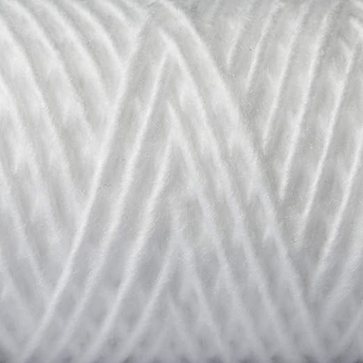 String Wound Sediment Water Filter Cartridge Standard 2.5x10" 10 Micron 25 Pack