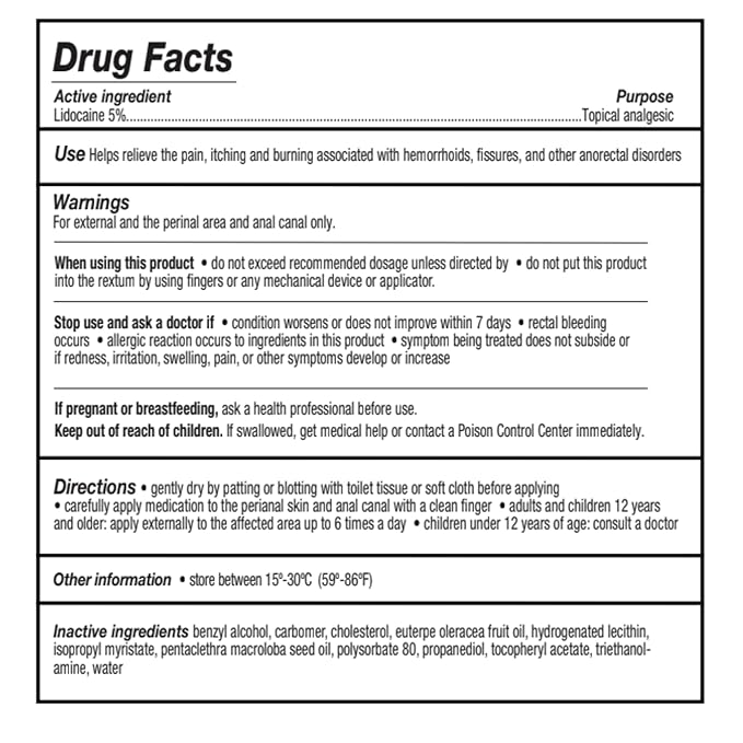 Bloop Maximum Strength Advanced Anorectal Fissure Recovery - Brazilian Superfruit & Plant-Based Oils | Effective for Acute, Chronic Fissures & Pain | Contains 5% Lidocaine