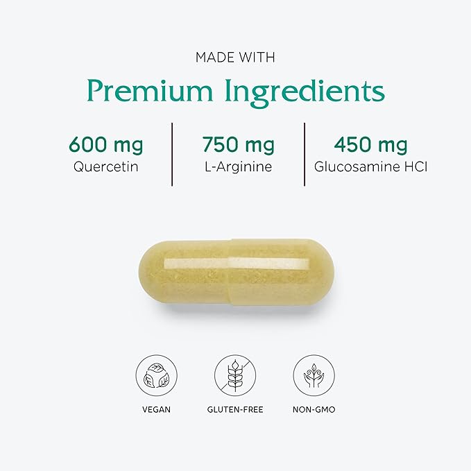 Vitanica Bladder Ease - Herbal Supplement for Bladder Health - Bladder Supplement with Vitamin A, Bioflavonoids & Quercetin - Vegan Supplement for Women & Men - Consumer Line - 180 Capsules
